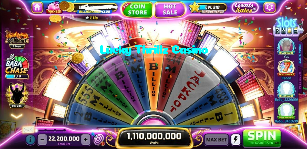Lucky Thrillz Casino خوش آمدید بونس +600% پیشکش موبائل ایپ کے پروموشن سیکشن میں دکھائی دیتی ہے۔