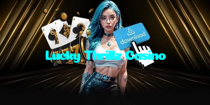 Lucky Thrillz Casino casino presented on mobile device in Pakistan with slots and live games